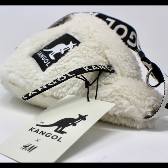 KANGOL x H&M Belt Bag Faux Shearling - Picture 4 of 12